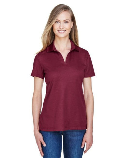 CrownLux Performance™ Ladies' Plaited Polo - GRAPHITE - XS - 7DAY'S