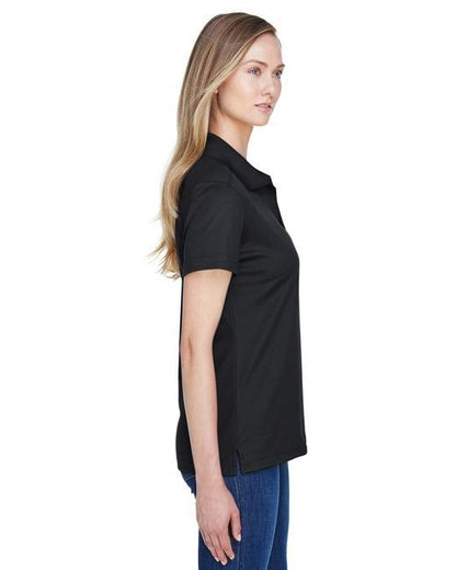CrownLux Performance™ Ladies' Plaited Polo - GRAPHITE - XS - 7DAY'S