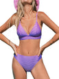 CUPSHE Women Bikini Set Solid Color Sexy Triangle Two Piece Swimsuit - 7DAY'S