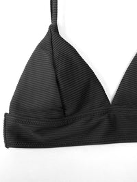 CUPSHE Women Bikini Set Solid Color Sexy Triangle Two Piece Swimsuit - 7DAY'S