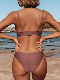 CUPSHE Women Bikini Set Solid Color Sexy Triangle Two Piece Swimsuit - 7DAY'S
