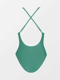 CUPSHE Women Swimsuit One Piece Bathing Suit Deep V Neck Crisscross Back Adjustable Strap - 7DAY'S
