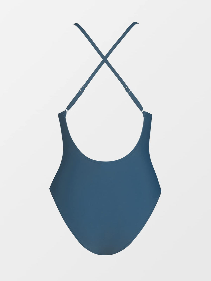 CUPSHE Women Swimsuit One Piece Bathing Suit Deep V Neck Crisscross Back Adjustable Strap - 7DAY'S