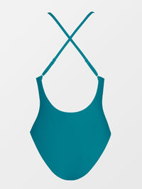CUPSHE Women Swimsuit One Piece Bathing Suit Deep V Neck Crisscross Back Adjustable Strap - 7DAY'S