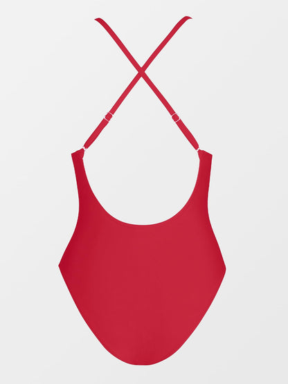CUPSHE Women Swimsuit One Piece Bathing Suit Deep V Neck Crisscross Back Adjustable Strap - 7DAY'S