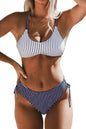 CUPSHE Women's 2 Piece Bikini Set Back Braided Straps with Reversible Bottom - 7DAY'S