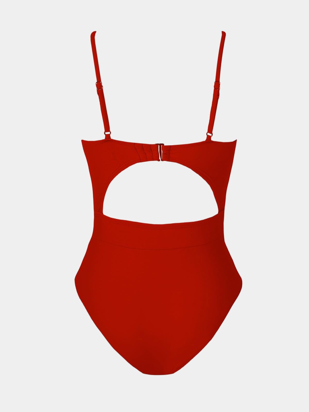 CUPSHE Women's One Piece Swimsuit Plunge Neckline Cutout Criss Cross Bathing Suit - 7DAY'S