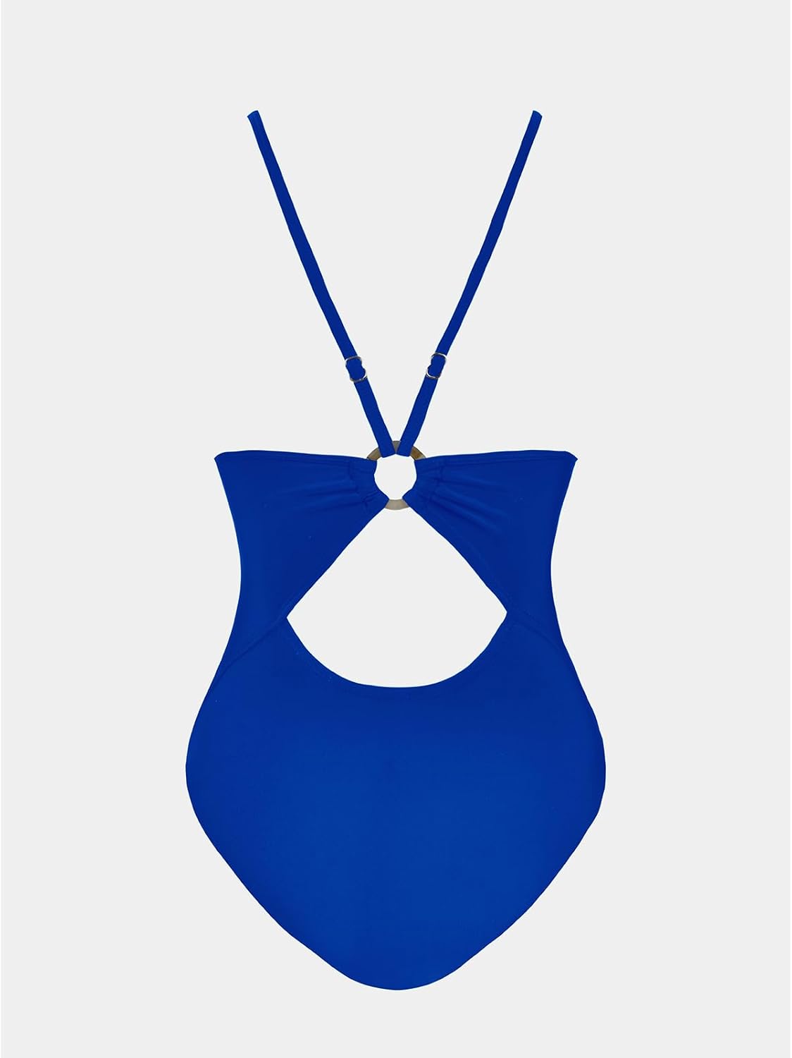 CUPSHE Women's One Piece Swimsuits Bathing Suits Cutout V Neck Tummy Control Adjustable Straps O Ring - 7DAY'S