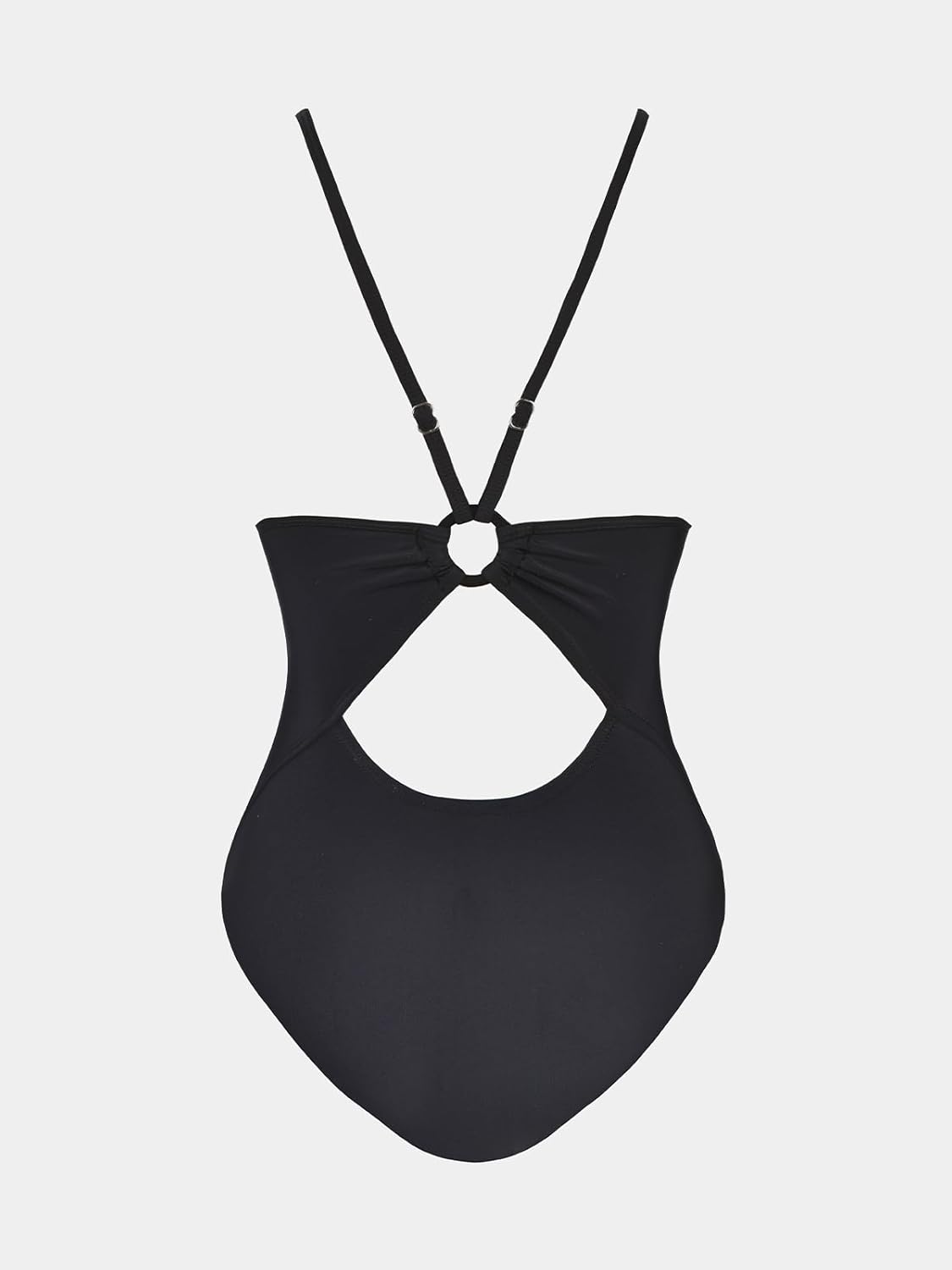 CUPSHE Women's One Piece Swimsuits Bathing Suits Cutout V Neck Tummy Control Adjustable Straps O Ring - 7DAY'S