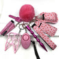 Custom Personal Safety Survival Women Alarm Window Breaker Set Girl Self Defense Keychain - 7DAY'S