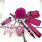 Custom Personal Safety Survival Women Alarm Window Breaker Set Girl Self Defense Keychain - 7DAY'S