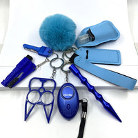 Custom Personal Safety Survival Women Alarm Window Breaker Set Girl Self Defense Keychain - 7DAY'S