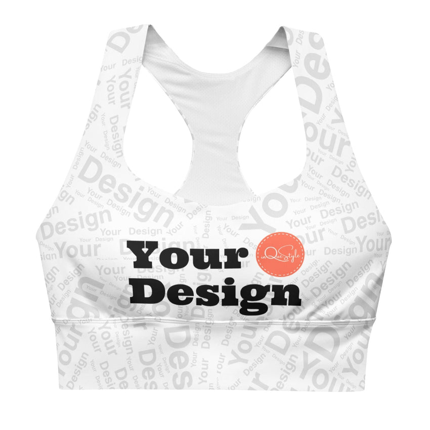 Custom Womens Longline Sports Bra - 7DAY'S