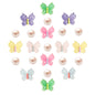 Cute Butterfly Flower Shoe Charms for Girls, 25Pcs Pink Girly DIY Shoe Decoration Charm for Clog Sandals, Party Favor - 7DAY'S