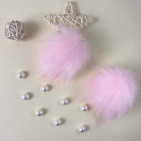 Cute Fluffy Poms only for Clog Sandals, with Pearl Accessories Charms for Girls, DIY Shoe Decoration Charms for Party Favor - 7DAY'S
