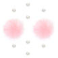 Cute Fluffy Poms only for Clog Sandals, with Pearl Accessories Charms for Girls, DIY Shoe Decoration Charms for Party Favor - 7DAY'S