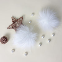 Cute Fluffy Poms only for Clog Sandals, with Pearl Accessories Charms for Girls, DIY Shoe Decoration Charms for Party Favor - 7DAY'S