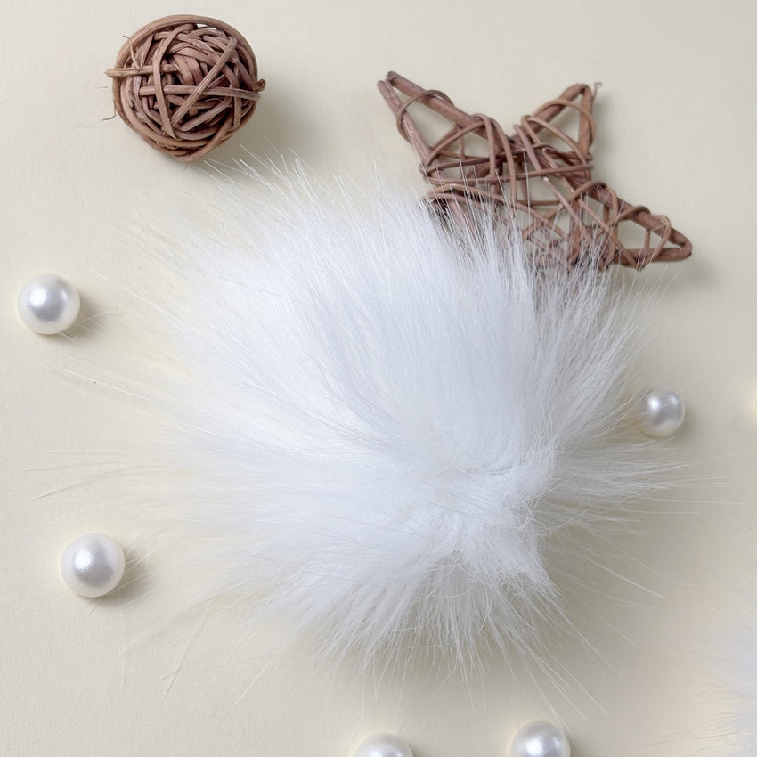 Cute Fluffy Poms only for Clog Sandals, with Pearl Accessories Charms for Girls, DIY Shoe Decoration Charms for Party Favor - 7DAY'S