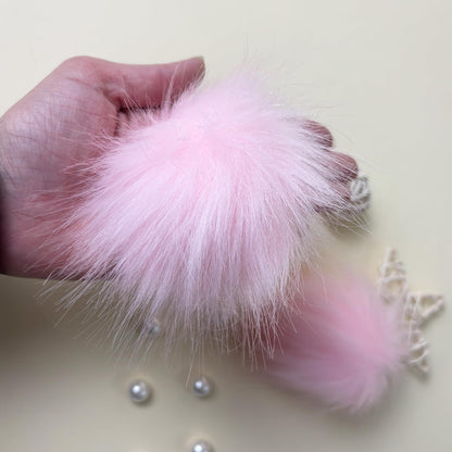 Cute Fluffy Poms only for Clog Sandals, with Pearl Accessories Charms for Girls, DIY Shoe Decoration Charms for Party Favor - 7DAY'S
