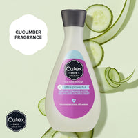 Cutex Gel Nail Polish Remover, Ultra - Powerful & Removes Glitter and Dark Colored Paints, Paraben Free, 6.76 Fl Oz - 7DAY'S