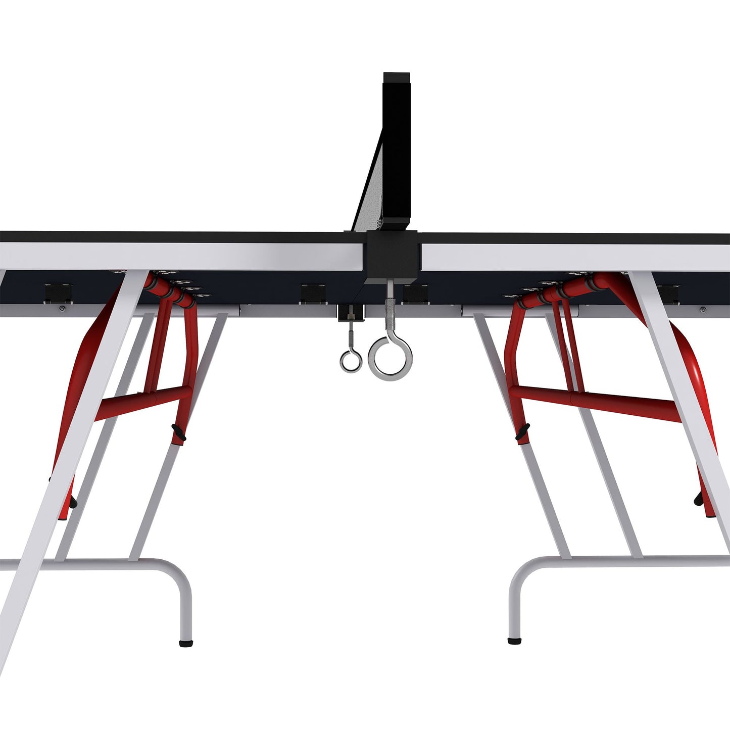 Full-Size Folding Table Tennis Table, Includes Paddles and Balls, Charcoal Gray|