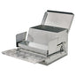 Automatic Chicken Feeder 30 lbs Capacity with Galvanized Steel, Weatherproof Design