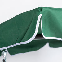 3-Person Porch Swing with Canopy Outdoor Patio Swing Chair for Adults, Steel Frame, Cushions, Armrests, Green