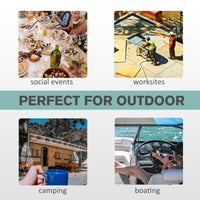 Portable Hand Wash Sink 20 45 Gallon Camping w Towel Holder Soap Dispenser