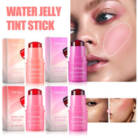Eelhope Water Jelly Tint Stick, Blush Natural Long Lasting Lip Matte Moisturizing Lip Color Makeup Combination