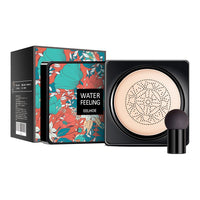 EELHOE Water Feeling BB Cream, Mushroom Air Cushion To Cover Blemishes Waterproof Sweat Resistant Makeup Cushion BB Cream