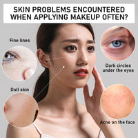 Eelhope Beauty Cream, Cover Facial Blemishes Light Natural Base Makeup Long-Lasting Makeup Cushion