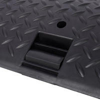 2PACK Tire Saver Ramps,Car Tire Wheel Ramps,Anti-Slip Hard Plastic Design,Black