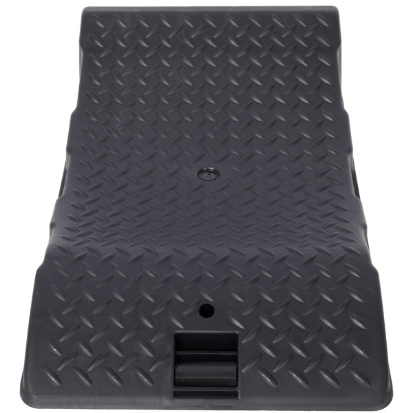 2PACK Tire Saver Ramps,Car Tire Wheel Ramps,Anti-Slip Hard Plastic Design,Black