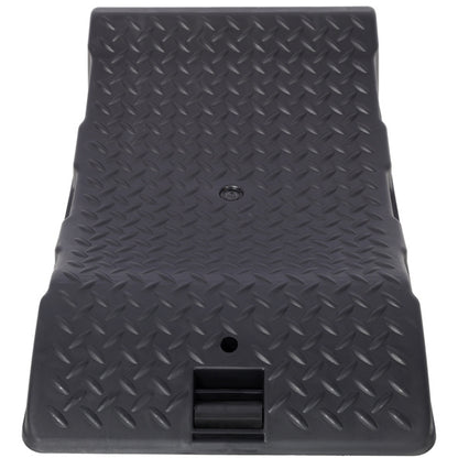 2PACK Tire Saver Ramps,Car Tire Wheel Ramps,Anti-Slip Hard Plastic Design,Black