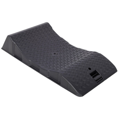 2PACK Tire Saver Ramps,Car Tire Wheel Ramps,Anti-Slip Hard Plastic Design,Black