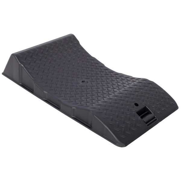 2PACK Tire Saver Ramps,Car Tire Wheel Ramps,Anti-Slip Hard Plastic Design,Black