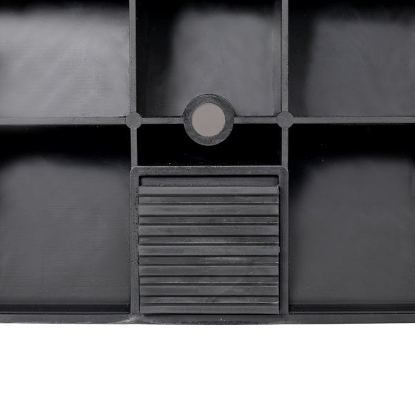 2PACK Tire Saver Ramps,Car Tire Wheel Ramps,Anti-Slip Hard Plastic Design,Black