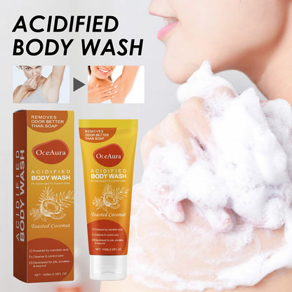 OceAura Acidified Wash, Deep Cleansing And Long-Lasting Moisturizing Shower Gel For And Skin