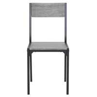 Dining Table Set for 4, Kitchen Table with 2 Chairs and a Bench, 4 Piece Kitchen Table Set for Small Space, Home Kitchen Bar Pub Apartment, Gray