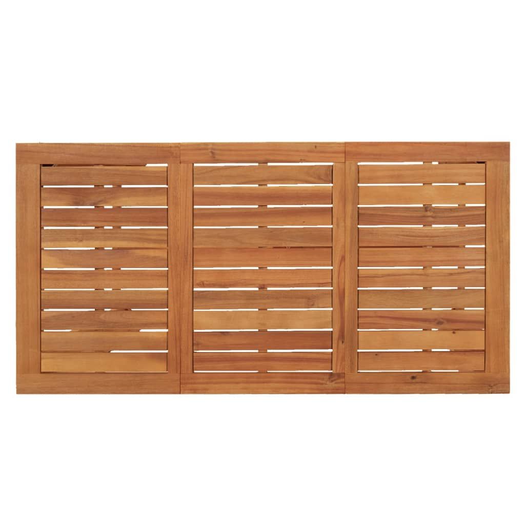 Garden Bar Set Natural Acacia Solid Acacia wood For 6 people