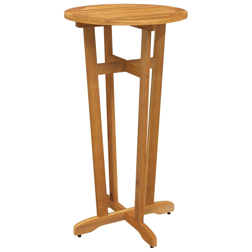 Garden Bar Set Natural wood Solid acacia wood Medium Durable