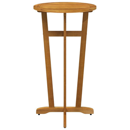 Garden Bar Table Natural Brown Solid Acacia wood Standard Durable