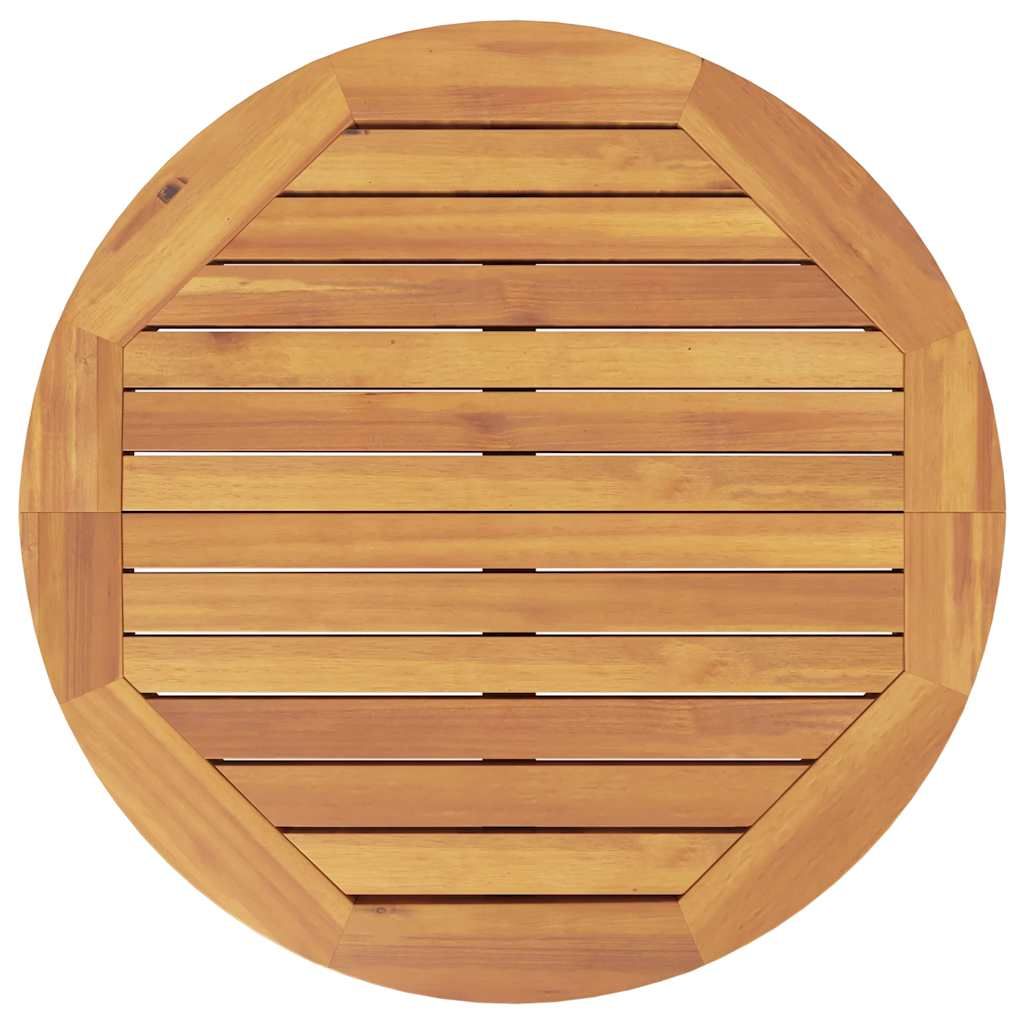 Garden Bar Table Natural Brown Solid Acacia wood Standard Durable