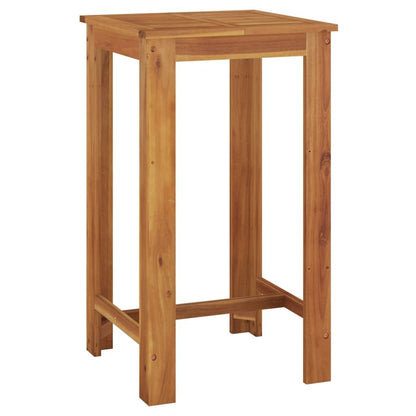 Garden Bar Set Natural wood Solid acacia wood Medium Durable