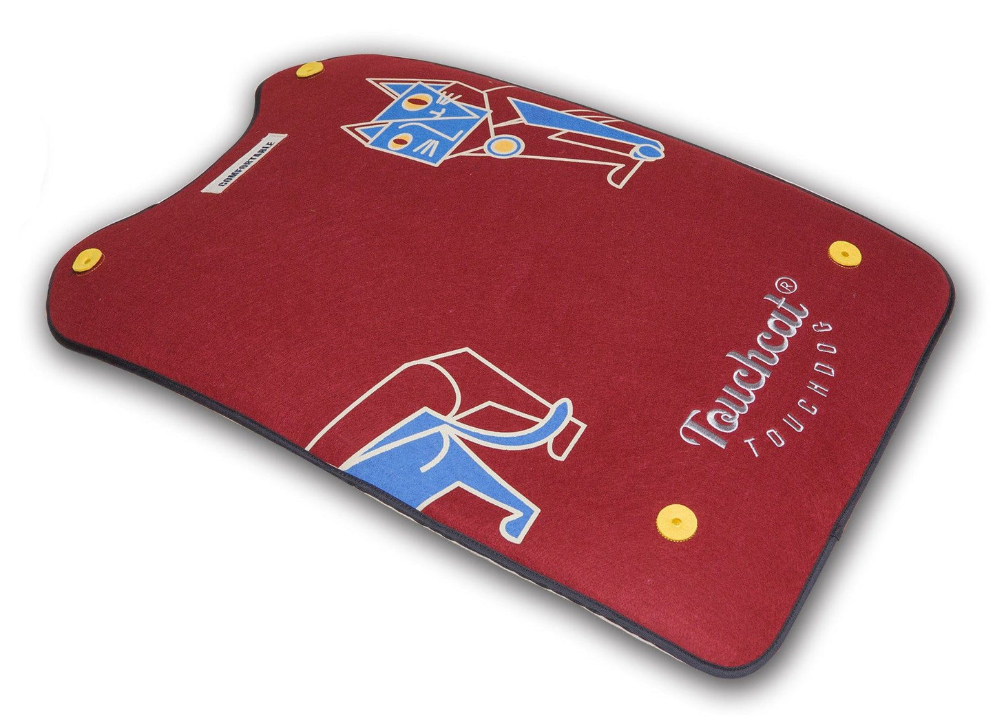 Touchcat Lamaste Travel Reversible Designer Embroidered Pet Dog Cat Bed Mat