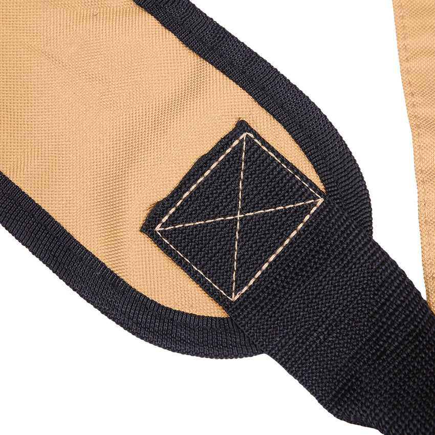 Oxford Cloth Hardwood With Cup Holder Wooden Stick Perforated 100kg Seaside Courtyard Oxford Cloth Hanging Chair Brown