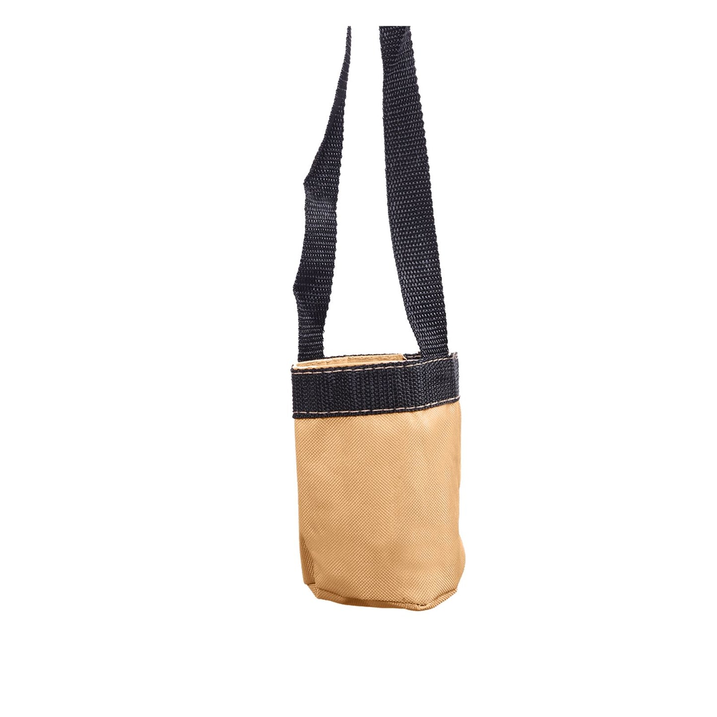 Oxford Cloth Hardwood With Cup Holder Wooden Stick Perforated 100kg Seaside Courtyard Oxford Cloth Hanging Chair Brown