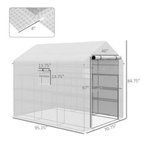 Mini Walk-in Greenhouse ( Amazon Shipping)(Prohibited by WalMart)