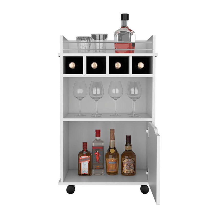 Bar Cart Kinsley, Living Room, White