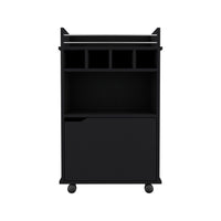 Bar Cart Kinsley, Living Room, Black